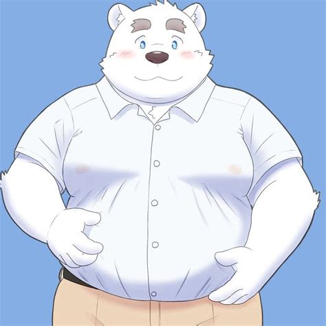 Male Furry Furry Art Character Drawing Character Design Paw Patrol Cartoon Cute Polar Bear