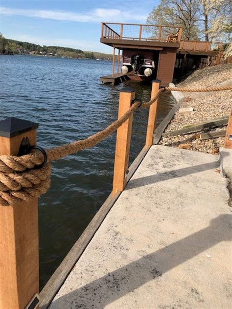 Nautical Rope Fence Bracket Fish Design Rings Dock Rope Holder