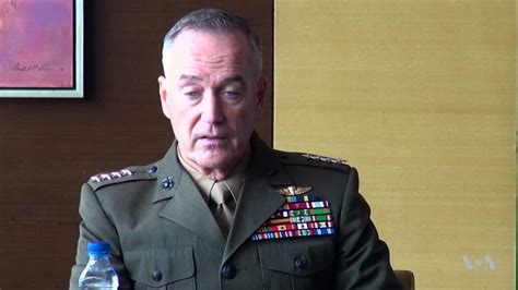 Joint Chiefs Chairman Dunford Speaks On Charlottesville Rally