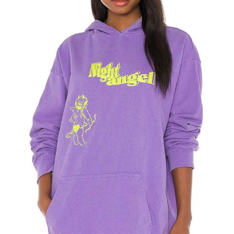 Madhappy Womens Green And Purple Sweatshirt Depop