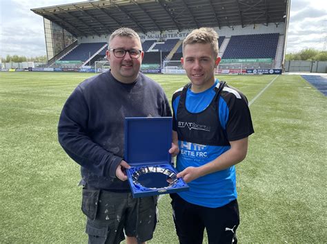 Kai Kennedy Wins Md Finlay April Player Of The Month Award In Association With Jf Colley