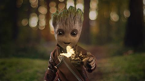 Baby Groot Pc Wallpapers Wallpaper Cave
