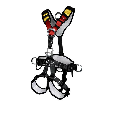 Weanas thicken climbing harness, protect waist safety harness, wider half body harness for mountaineering/fire rescuing/rock climbing/rappelling/tree climbing. Climbing Harness,Full Body Safety Harness Safe Seat Belt ...