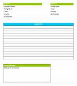 Pictures of Free Sample Delivery Order Template