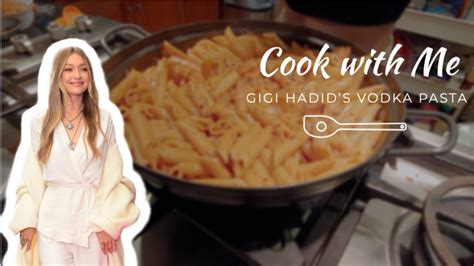 Gigi hadid vodka sauce…without the vodka. Penne Alla Vodka Sauce Gigi Hadid Pasta : Making The Gigi ...