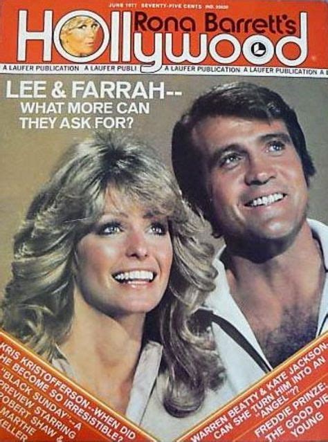 Farrah Fawcett Covers Hollywood Magazine Us June 1977