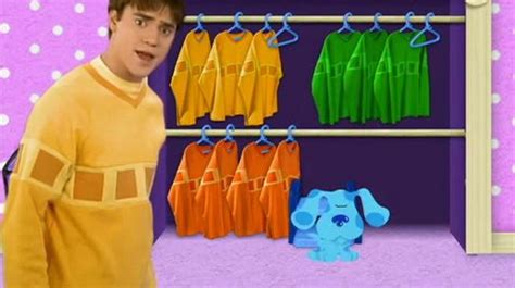 video blues clues 5x14 a suprise guest blue s clues wiki fandom powered by wikia