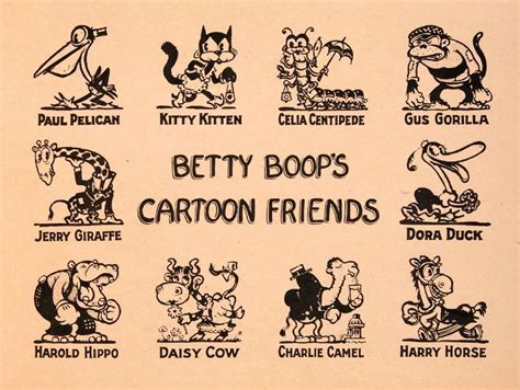 Hakes Betty Boops Movie Cartoon Lessons Elaborate 1930s Rare