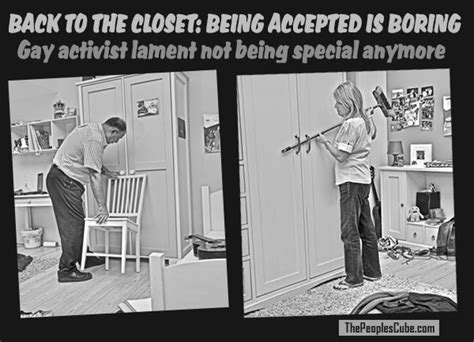 Gays Lament Not Being Special Anymore Vow Return To Closet