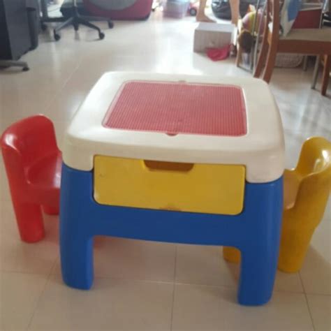 Little Tikes Lego Play Table With 2 Stools Babies And Kids Baby Nursery