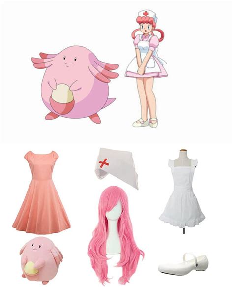 nurse joy from pokémon costume carbon costume diy dress up guides for cosplay and halloween