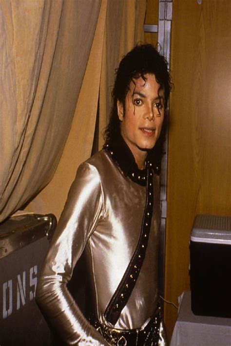 Michael Jackson Foto Bad Tour Backstage X Cm Michael Jackson