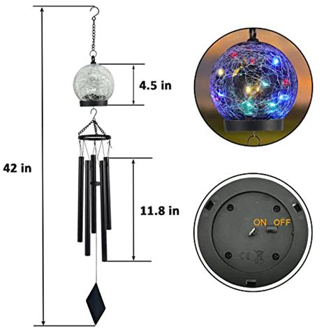 Wind Chimes Outdoors Glass Soft Wind Chimes
