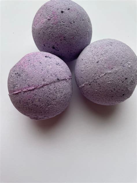 Lavender Bath Bombs Handmade In Usa All Natural Aromatherapy Etsy