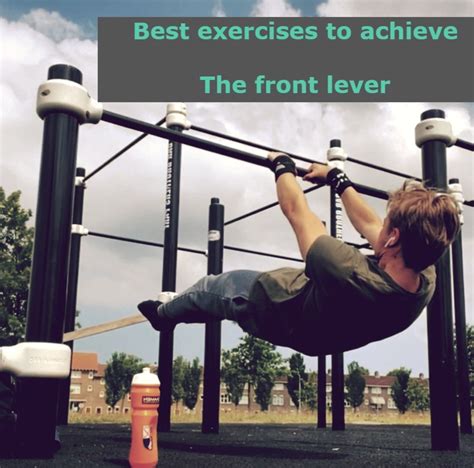 The Best Front Lever Exercises Exercise Calisthenics Workout Body