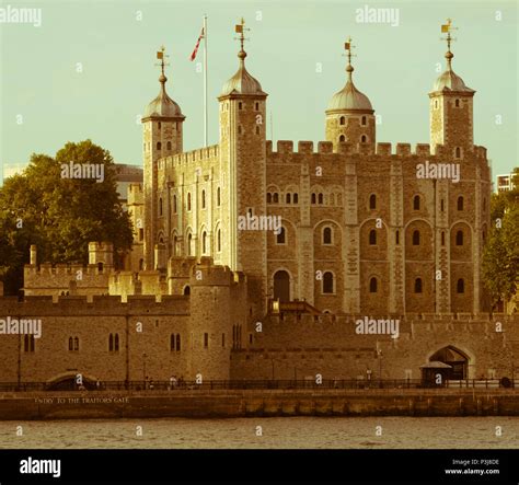 Tower Of London Historic Castle London England Uk Gb Stock Photo