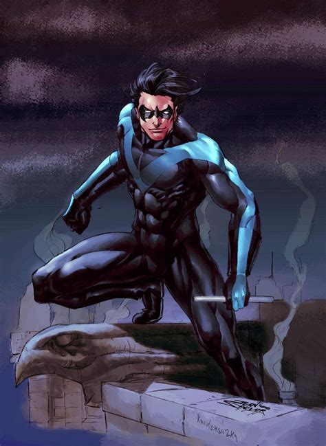 Nightwing Nightwing Nightwing Art Superhero