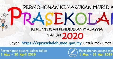 Prasekolah Sk Taman Putra Perdana Permohonan Prasekolah Sesi 2020