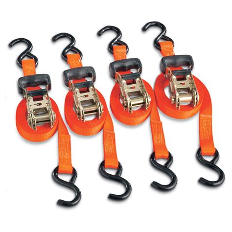 4 Smart Strap 3000 Lb 10 Ratchet Tie Downs 111116 Towing At