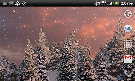 Application Phone Snowfall Live Wallpaper Apk For Android Free Download