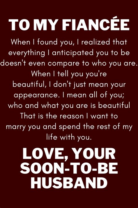 Message For Future Wife That Saysto My Future Wifewhen I Found You I Realized That Everything