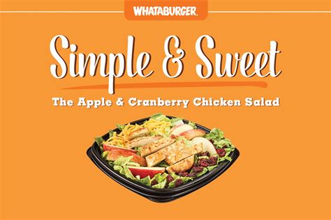 Apr 14, 2021 · apple and cranberry chicken salad : Whataburger's Apple and Cranberry Chicken Salad