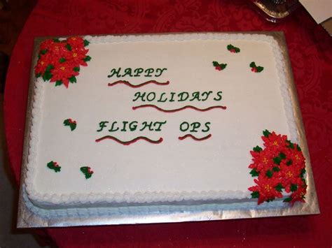 office holiday party cake