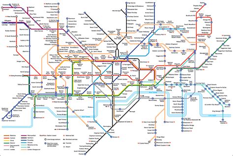 LONDON TUBE MAPS Guncel