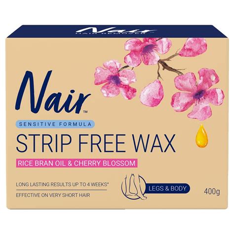 Buy Nair Sensitive Face And Body Strip Free Wax 400g Online At Chemist Warehouse®