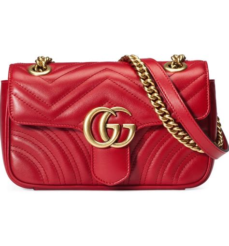 Gucci Mini Gg 2 0 Matelassé Leather Shoulder Bag Nordstrom