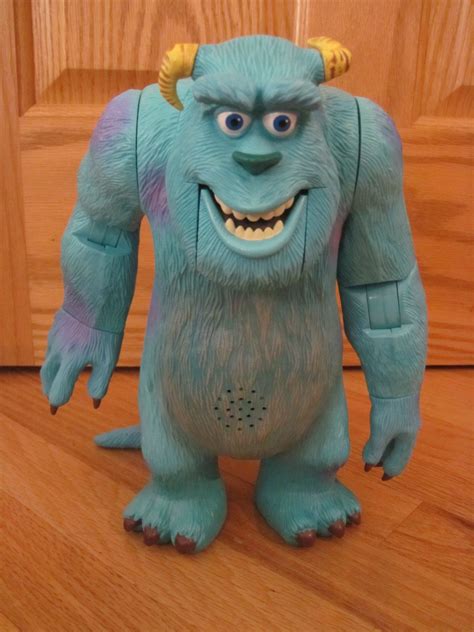 Disney Pixar Monsters Inc James P. Sullivan Super Scare Talking Sulley ...