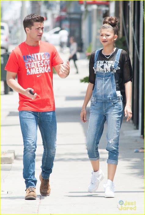 Zendaya And Spencer Boldman Grab Lunch Following The Zapped Premiere