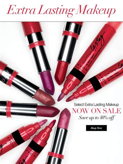 Gear Up For Summer During Our Extra Lasting Makeup Sale Avon Makeup