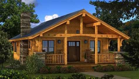 Bungalow Log Cabin Kit Plans Information Southland Log Homes Log Cabin Plans Cabin