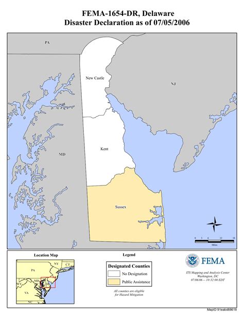 Delaware Flood Zones Map