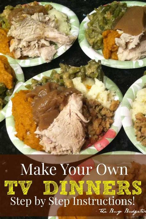 Maybe you would like to learn more about one of these? Make your Own TV Dinners: An Easy Way to Reduce Your ...