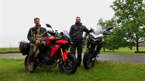 Ducati Multistrada 950 S Vs Yamaha Tracer 9 Gt Střední Třída V Plné