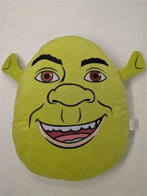 Shrek Face Couch Pillow Shrek 4 D Universal Studios 2017 Dreamworks 14