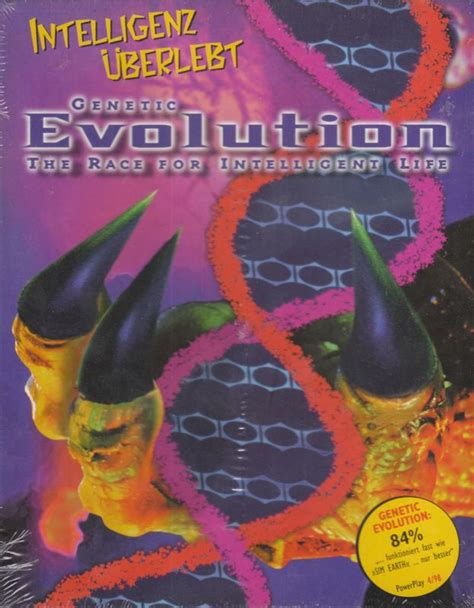 Evolution The Game Of Intelligent Life 1997 Windows Box Cover Art