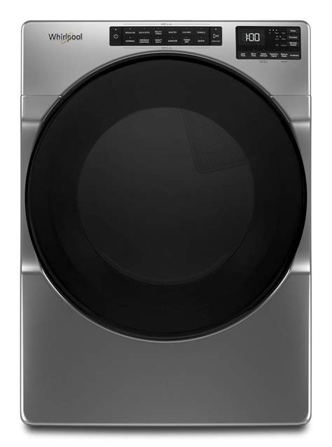 Whirlpool 74 Cu Ft Chrome Shadow Front Load Gas Dryer Mikes