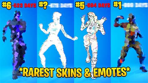 Top 50 Rarest Fortnite Dances And Emotes With Rarest Skins Fortnite Battle Royale Youtube