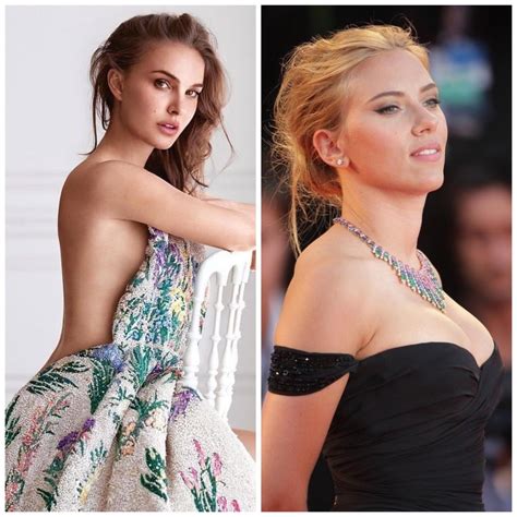 Natalie Portman Vs Scarlett Johansson Celebbattles