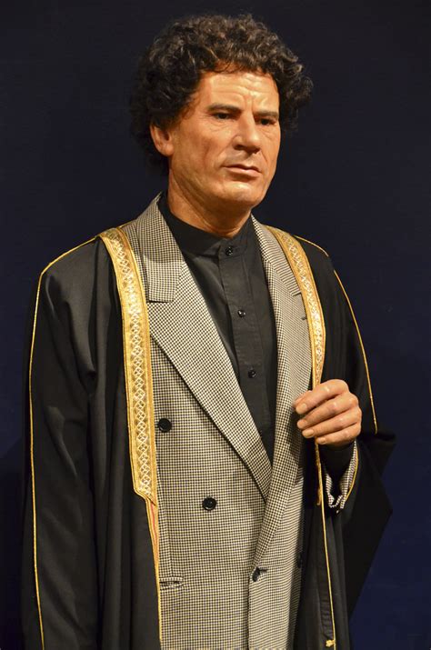 Libya is ahead of many countries, libya is gaddafi never did bomb panam 103. Muammar Gaddafi | Waxwork of Colonel Gaddafi at Madame ...