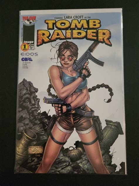 Tomb Raider Starring Lara Croft Issue Comic Book Top Cow Single