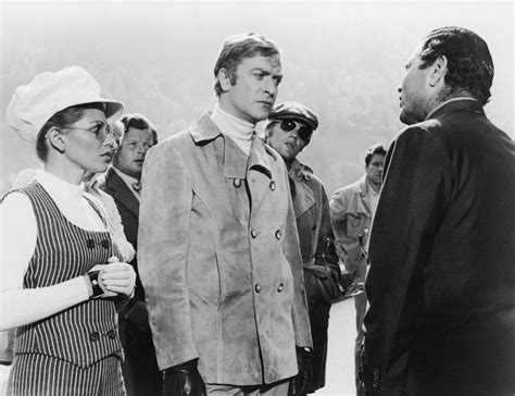 Sixties Michael Caine Benny Hill Margaret Blye Michael Standing And Raf Vallone In The