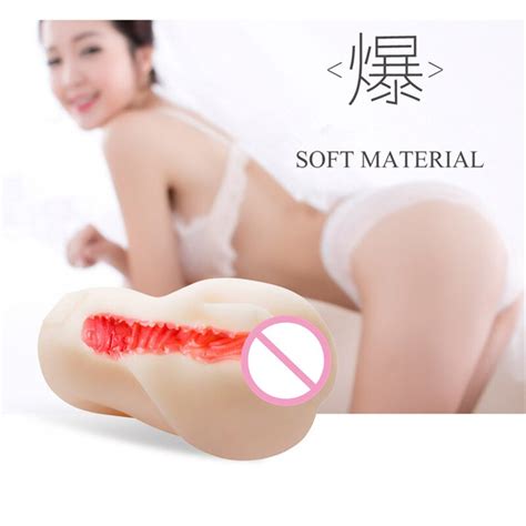 Realistic Vagina Anal Male Masturbator Silicone Soft Tight Pussy Erotic Adult Toys Sex Toys For