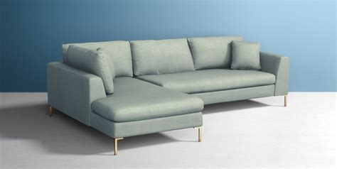 Anthropologie edlyn sectional cheaper alternative; Edlyn Two-Piece Chaise Sectional | Sectional, Furniture ...