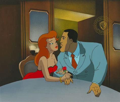 Batman The Animated Series Original Production Cel Poison Ivy And