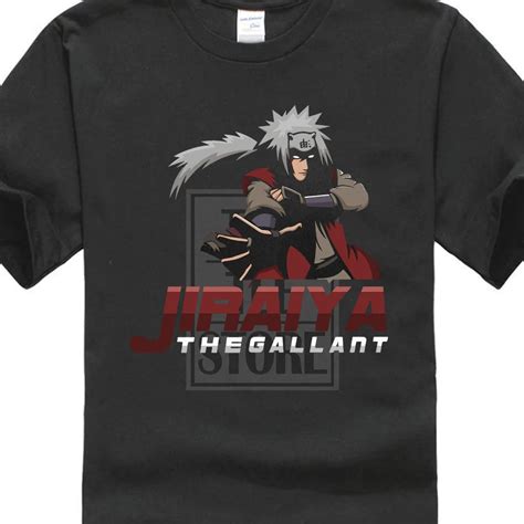 Jiraiya Naruto The Gallant Anime Japan Movie Hokkage Nine Tails T Shirt
