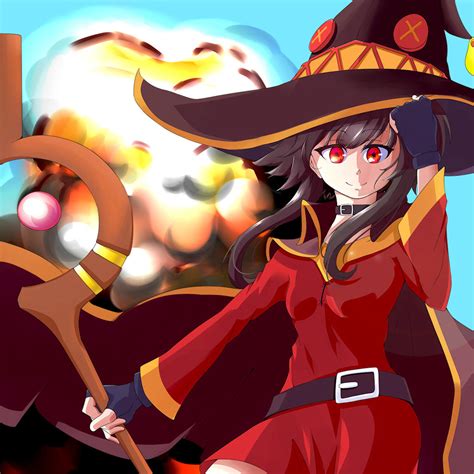 Megumin Konosuba Fanart By Yunyunmaru On Deviantart